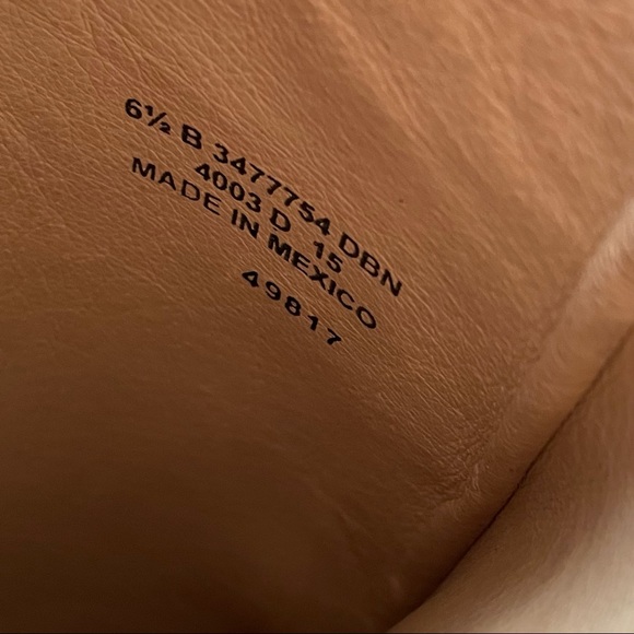 FRYE Knee High Belted Leather Riding Boots - Picture 2 of 7